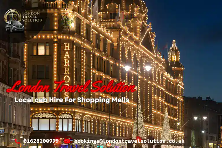 Local cab Hire For Shopping Malls London Travel Solution