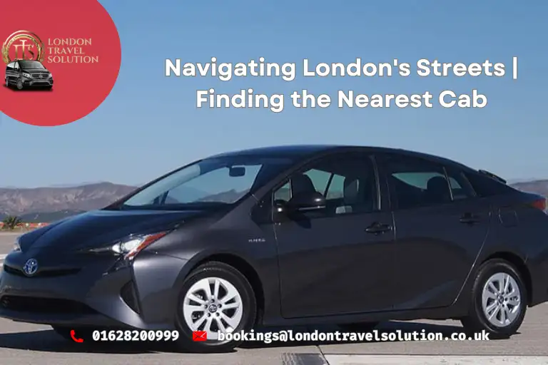 Navigating London's Streets Finding the Nearest Cab